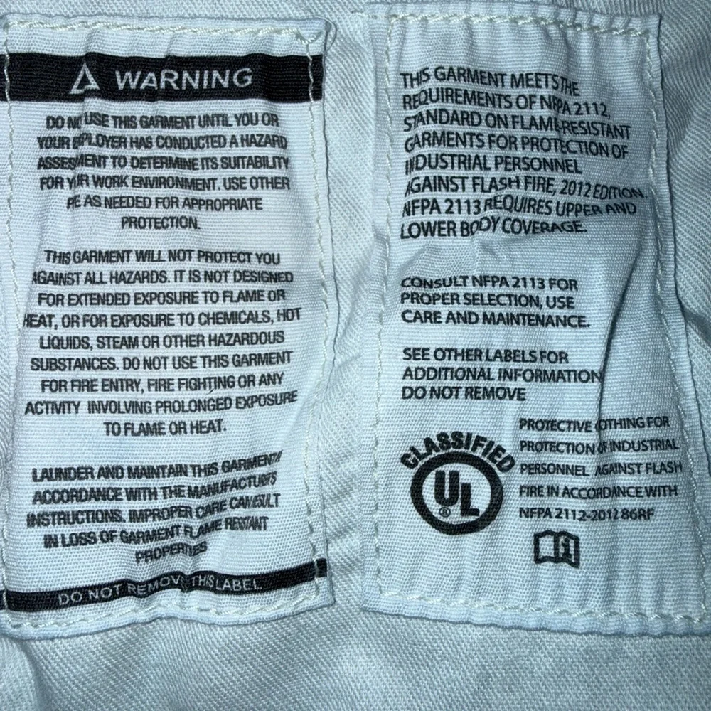 Carhartt Flame-Resistant Signature Denim Jeans Relaxed Fit men’s 44 x 32 280-83